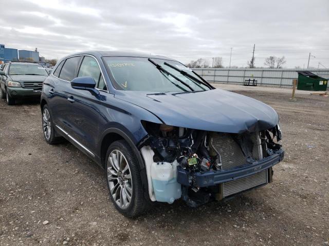 2LMPJ8LP6JBL35265 - 2018 LINCOLN MKX RESERV BLUE photo 1