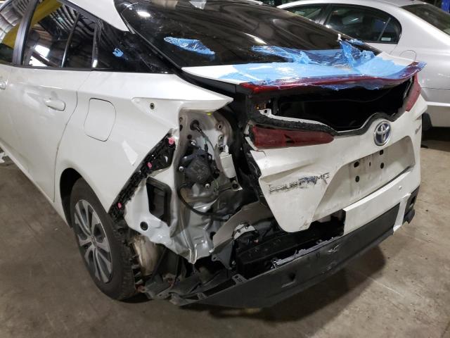 JTDKAMFP1M3185374 - 2021 TOYOTA PRIUS PRIM 白色 照片 9