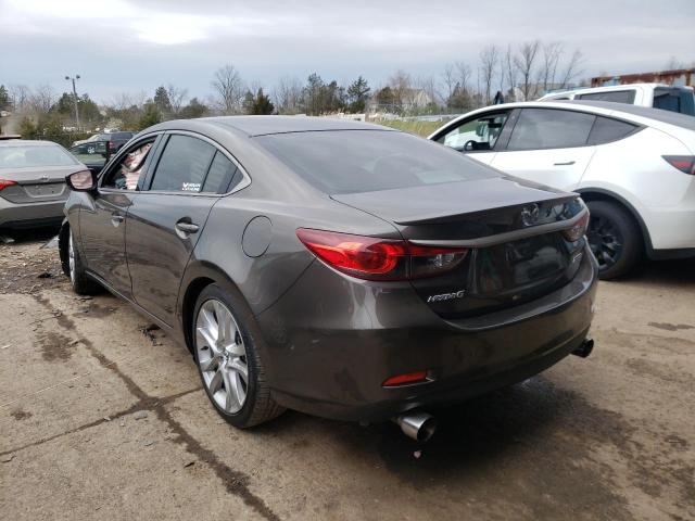 JM1GL1V55H1103985 - 2017 MAZDA 6 TOURING GRAY photo 3