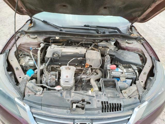 1HGCR2F37FA185278 - 2015 HONDA ACCORD LX MAROON photo 7