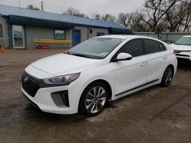 KMHC85LC1HU050074 - 2017 HYUNDAI IONIQ LIMI WHITE photo 2