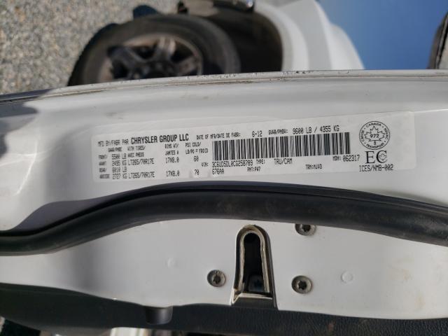 3C6UD5DL0CG258789 - 2012 DODGE RAM 2500 S Սպիտակ լուսանկար 10