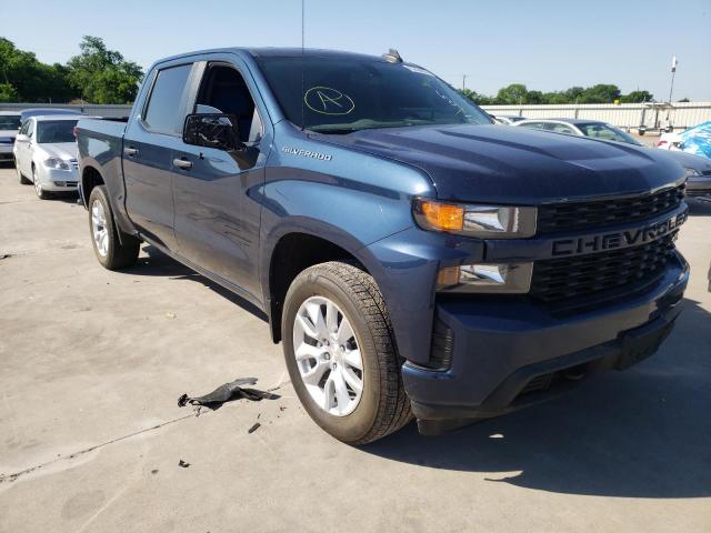 3GCPWBEF9LG302635 - 2020 CHEVROLET SILVERADO BLUE photo 1