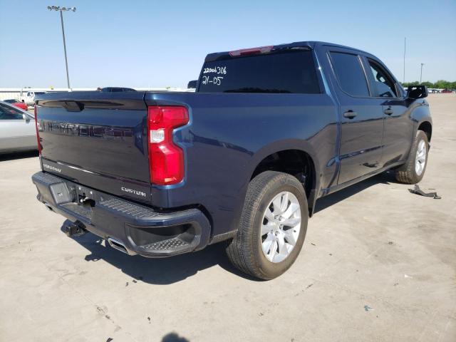 3GCPWBEF9LG302635 - 2020 CHEVROLET SILVERADO BLUE photo 4