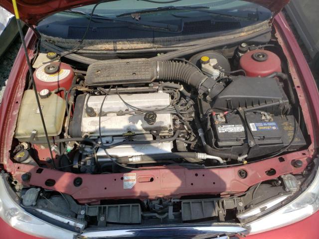 1FAFP663XXK100556 - 1999 FORD CONTOUR BURGUNDY photo 7