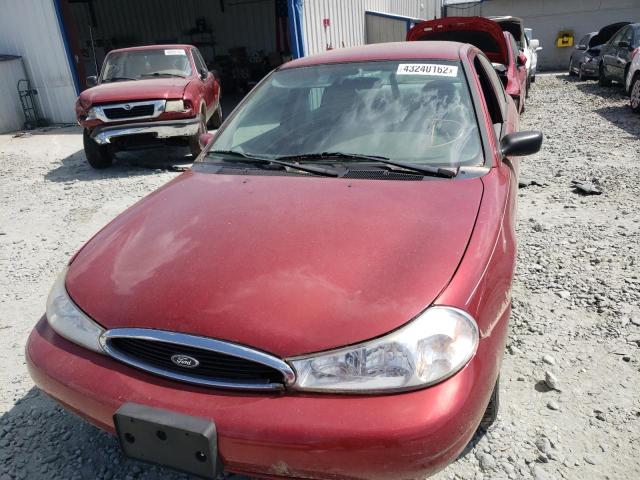 1FAFP663XXK100556 - 1999 FORD CONTOUR BURGUNDY photo 9