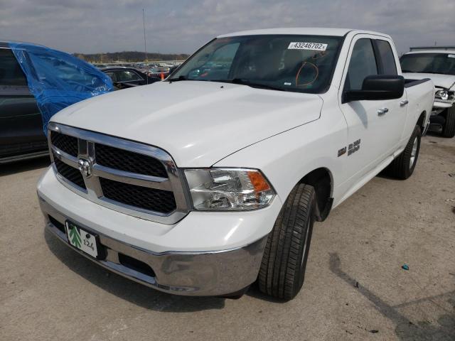 1C6RR7GTXGS245092 - 2016 RAM 1500 SLT WHITE photo 2