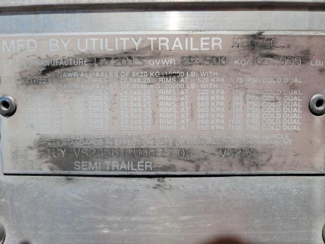 1UYVS2456EU065504 - 2014 UTILITY TRAILER Ağ foto 10