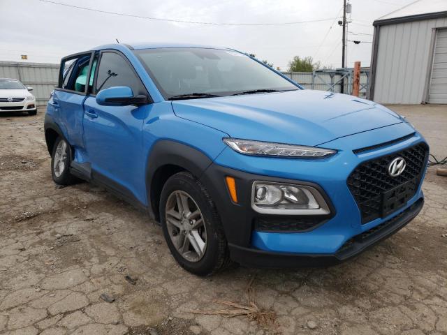 KM8K1CAAXKU301316 - 2019 HYUNDAI KONA SE BLUE photo 1