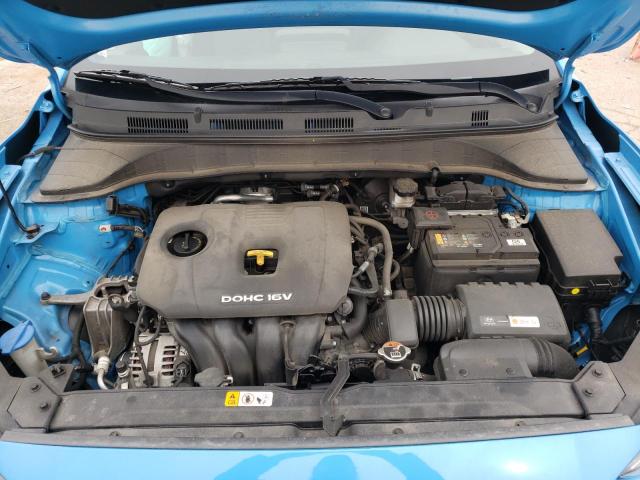 KM8K1CAAXKU301316 - 2019 HYUNDAI KONA SE BLUE photo 7