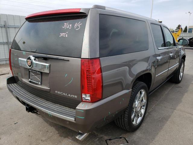 1GYS4HEF7DR216383 - 2013 CADILLAC ESCALADE E TAN photo 4