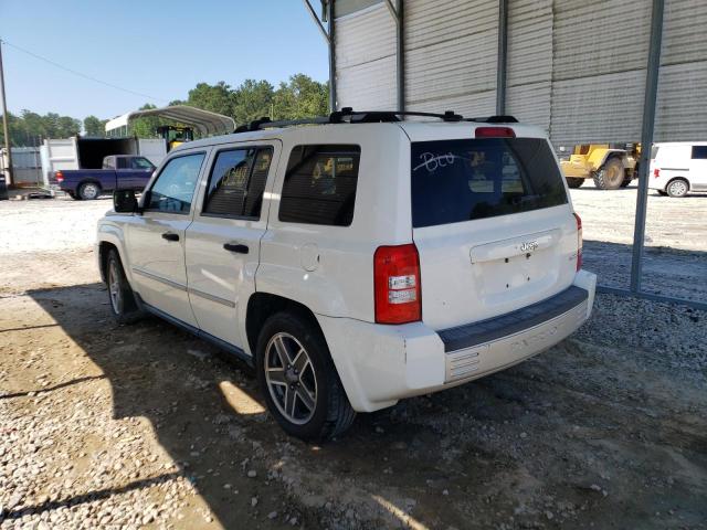 1J8FT48W88D767674 - 2008 JEEP PATRIOT LI WHITE photo 3