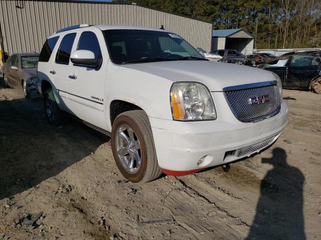 1GKFK63877J313239 - 2007 GMC YUKON DENA WHITE photo 1