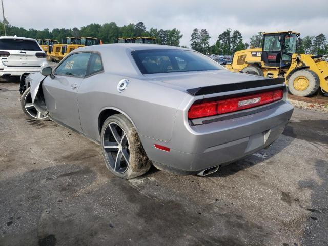 2C3CDYAGXEH133576 - 2014 DODGE CHALLENGER GRAY photo 3