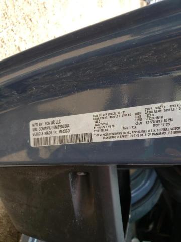 3C6MRVJG6ME586384 - 2021 RAM PROMASTER BLUE photo 10