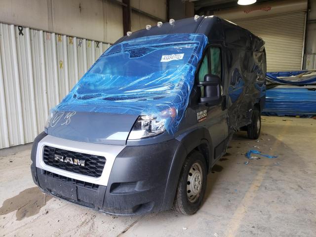 3C6MRVJG6ME586384 - 2021 RAM PROMASTER BLUE photo 2