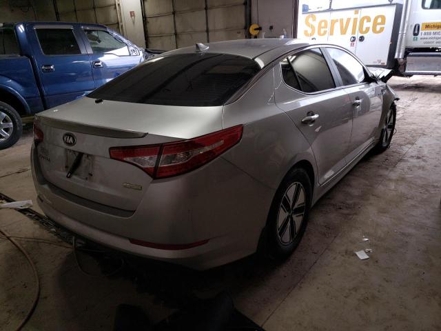 KNAGM4ADXD5062037 - 2013 KIA OPTIMA HYB TAN photo 4