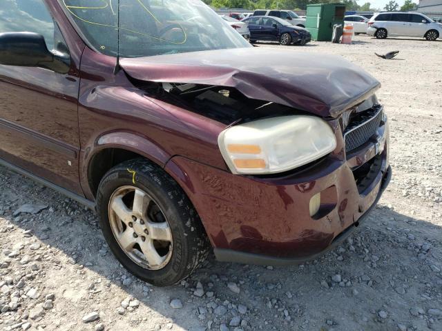 1GNDV33148D205602 - 2008 CHEVROLET UPLANDER L Tünd qırmızı foto 9