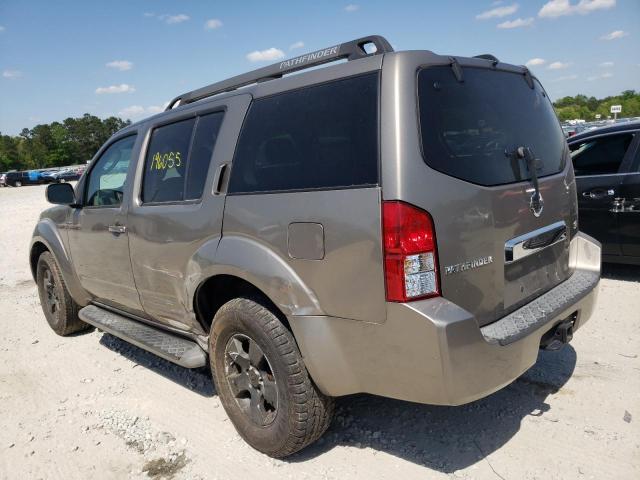 5N1AR18U05C706720 - 2005 NISSAN PATHFINDER GRAY photo 3