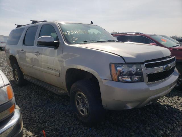 1GNFK16377J234708 - 2007 CHEVROLET SUBURBAN K SILVER photo 1