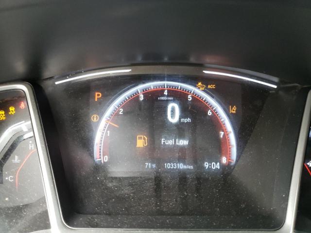 2HGFC2F89KH534737 - 2019 HONDA CIVIC SPOR BLUE photo 8