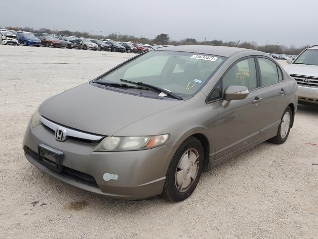 JHMFA36217S001303 - 2007 HONDA CIVIC HYBRID  photo 2