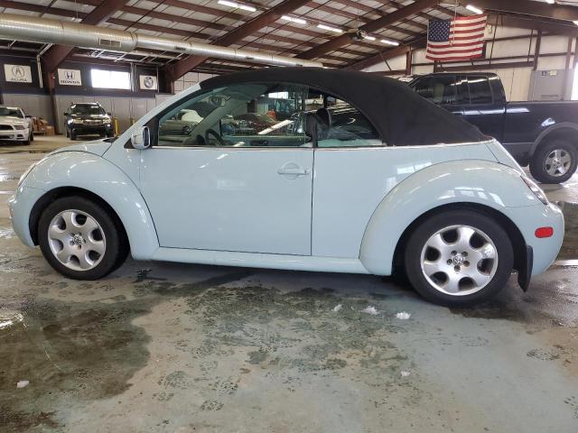 3VWCK21Y43M301893 - 2003 VOLKSWAGEN NEW BEETLE BLUE photo 2