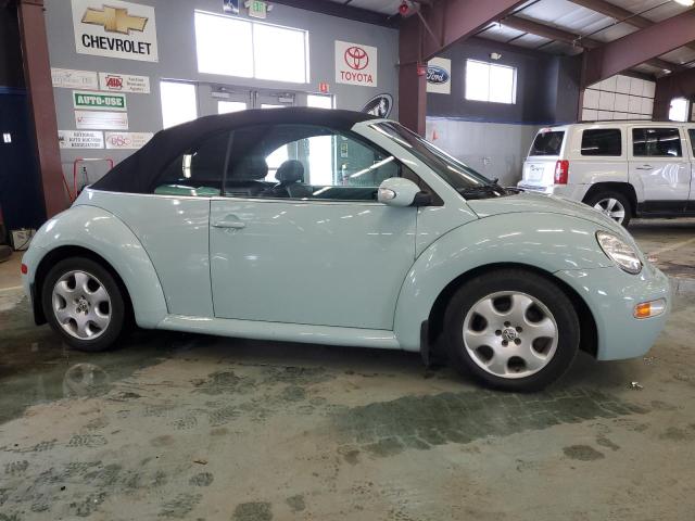 3VWCK21Y43M301893 - 2003 VOLKSWAGEN NEW BEETLE BLUE photo 4