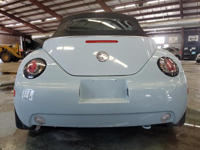 3VWCK21Y43M301893 - 2003 VOLKSWAGEN NEW BEETLE BLUE photo 6