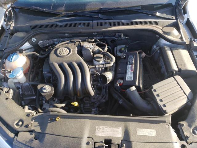 3VW1K7AJ1EM352262 - 2014 VOLKSWAGEN JETTA BASE فضي صورة 7