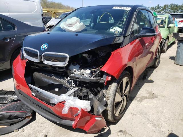 WBY8P4C09L7F96272 - 2020 BMW I3 REX TWO TONE photo 2