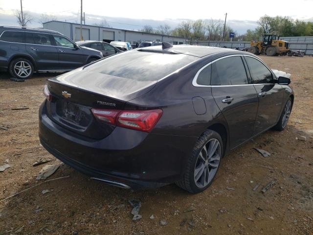 1G1ZE5SX2LF020843 - 2020 CHEVROLET MALIBU PRE MAROON photo 4