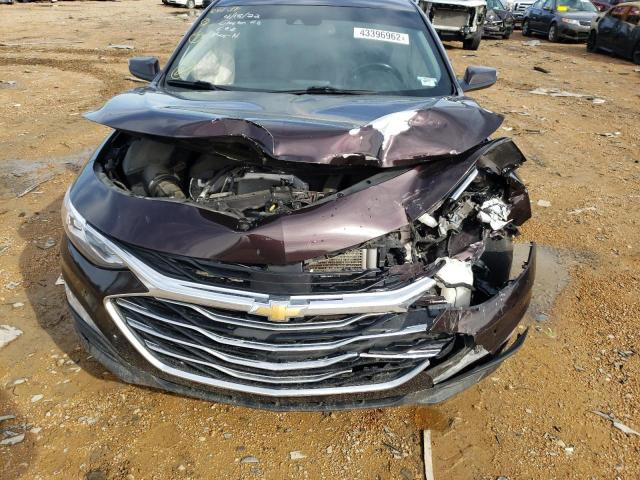 1G1ZE5SX2LF020843 - 2020 CHEVROLET MALIBU PRE MAROON photo 9