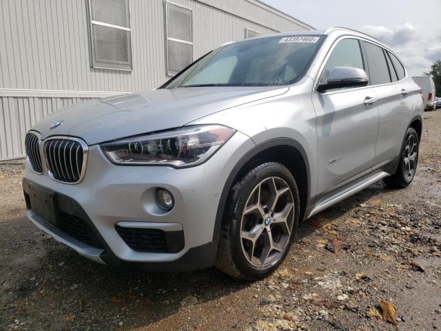 WBXHT3C33G5E47071 - 2016 BMW X1 XDRIVE2 SILVER photo 2