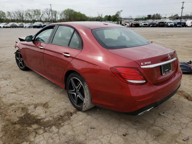 WDDZF4KB5KA587004 - 2019 MERCEDES-BENZ E 300 4MAT RED photo 3