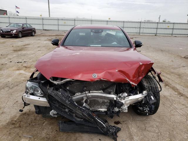 WDDZF4KB5KA587004 - 2019 MERCEDES-BENZ E 300 4MAT RED photo 9