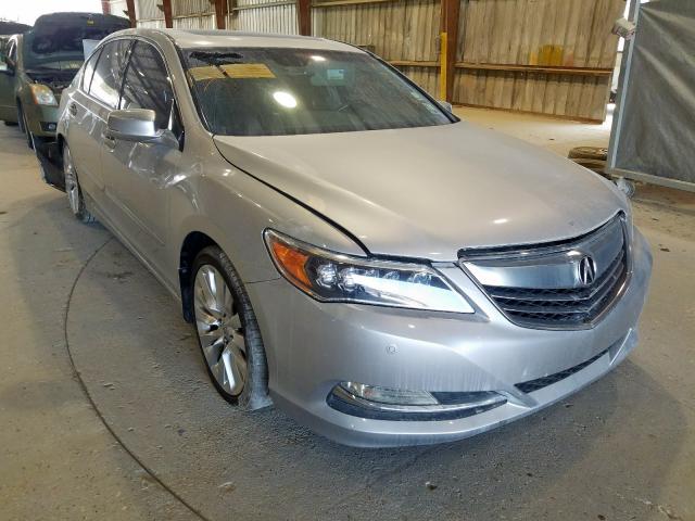 JH4KC1F94EC000597 - 2014 ACURA RLX ADVANC SILVER photo 1