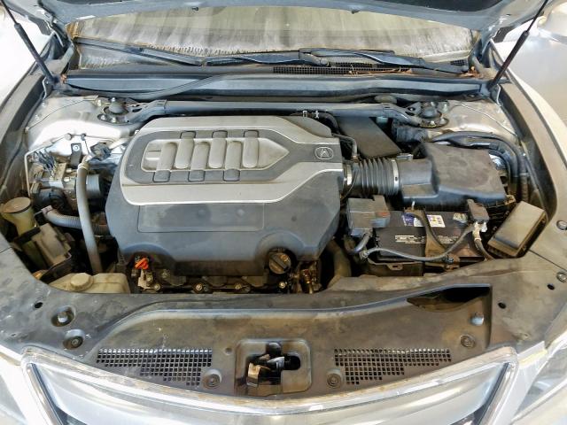 JH4KC1F94EC000597 - 2014 ACURA RLX ADVANC ვერცხლისფერი ფოტო 7