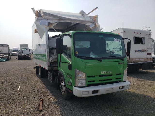 JALC4W163E7000711 - 2014 ISUZU NPR HD GREEN photo 1