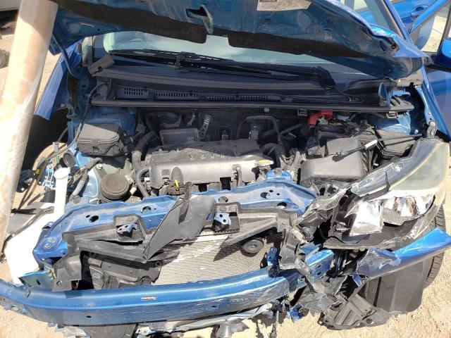 VNKKTUD35FA034781 - 2015 TOYOTA YARIS BLUE photo 7