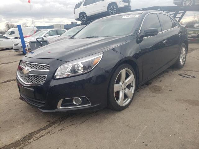 1G11J5SX7DF346602 - 2013 CHEVROLET MALIBU LTZ შავი ფოტო 2