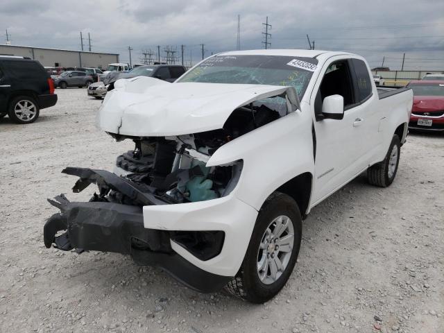 1GCHSCEA4N1107067 - 2022 CHEVROLET COLORADO L WHITE photo 2