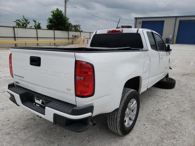 1GCHSCEA4N1107067 - 2022 CHEVROLET COLORADO L WHITE photo 4
