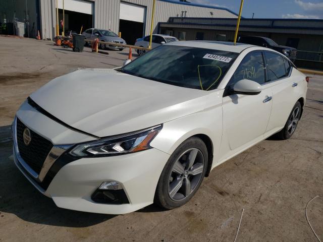 1N4BL4EV9KC154354 - 2019 NISSAN ALTIMA SL WHITE photo 2