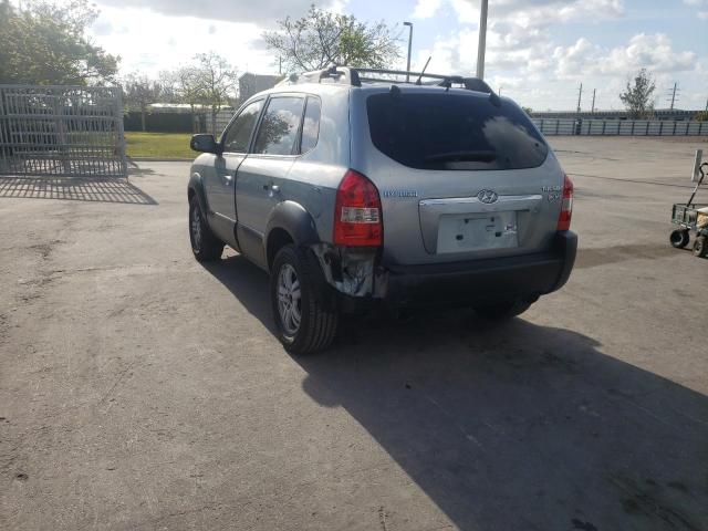 KM8JN12D07U582675 - 2007 HYUNDAI TUCSON SE SILVER photo 3