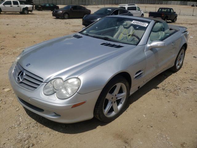 WDBSK75F46F109333 - 2006 MERCEDES-BENZ SL 500 SILVER photo 2