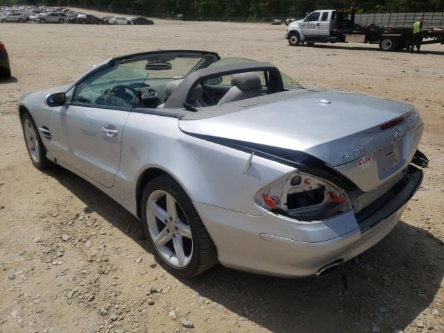 WDBSK75F46F109333 - 2006 MERCEDES-BENZ SL 500 SILVER photo 3