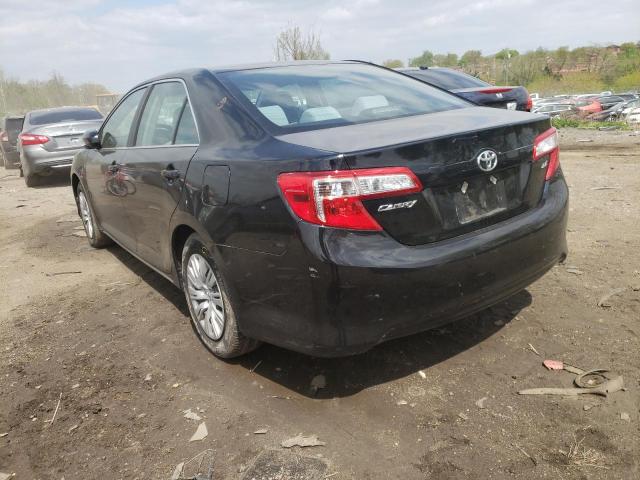 4T1BF1FK7CU038078 - 2012 TOYOTA CAMRY L AU BLACK photo 3