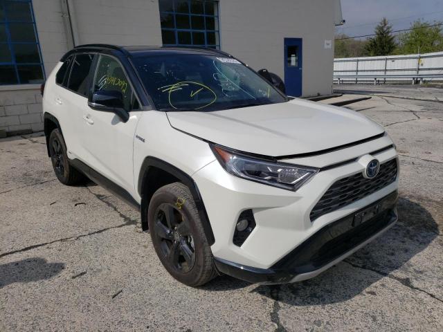 2T3E6RFV5MW027238 - 2021 TOYOTA RAV4 XSE WHITE photo 1