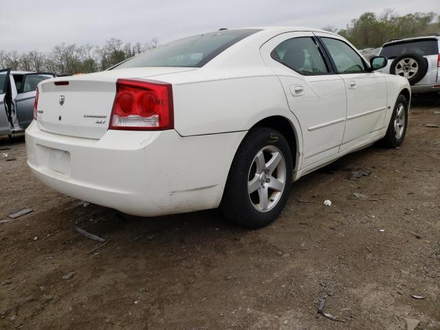 2B3CA3CV7AH218485 - 2010 DODGE CHARGER SX WHITE photo 4